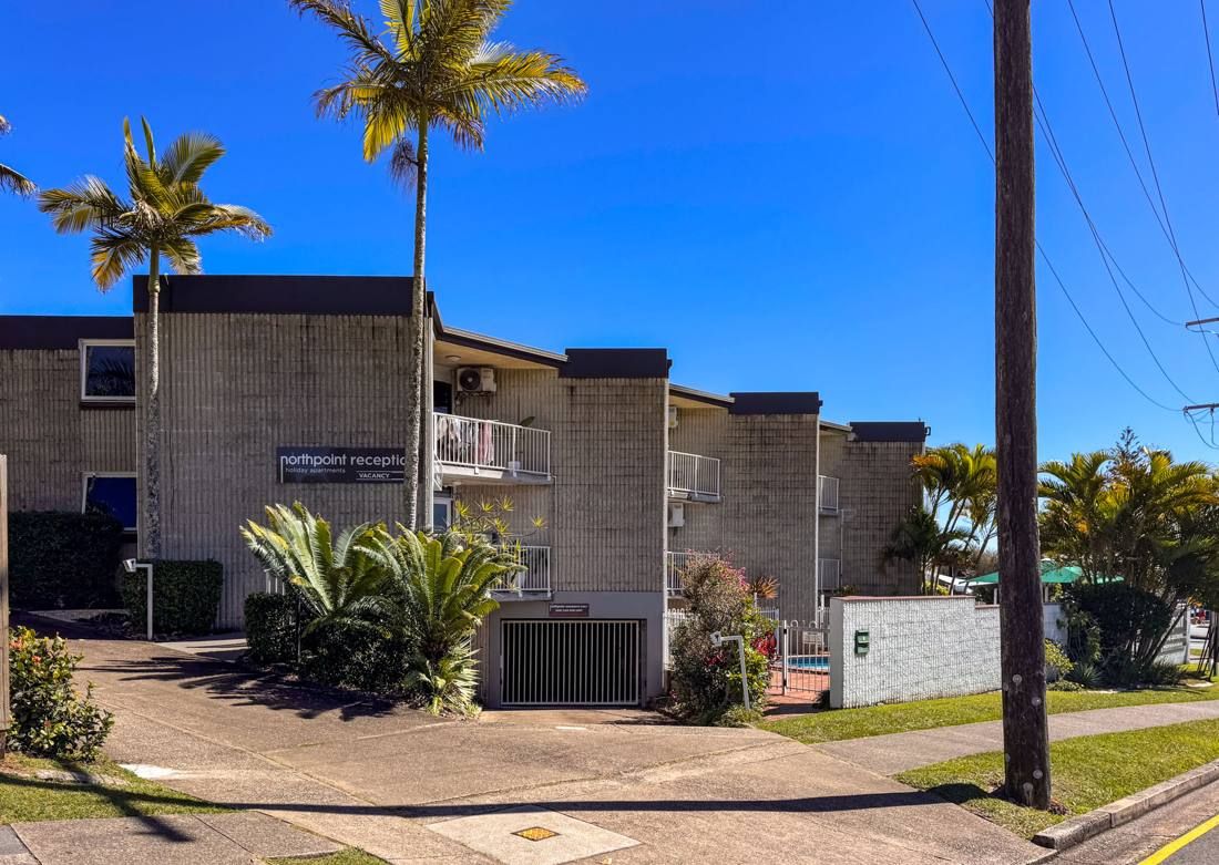 The building from Mary Street, Northpoint Apartments Alexandra Headland