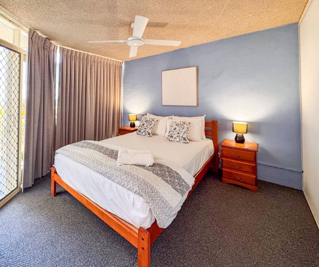 Bedroom, Northpoint Apartments Alexandra Headland