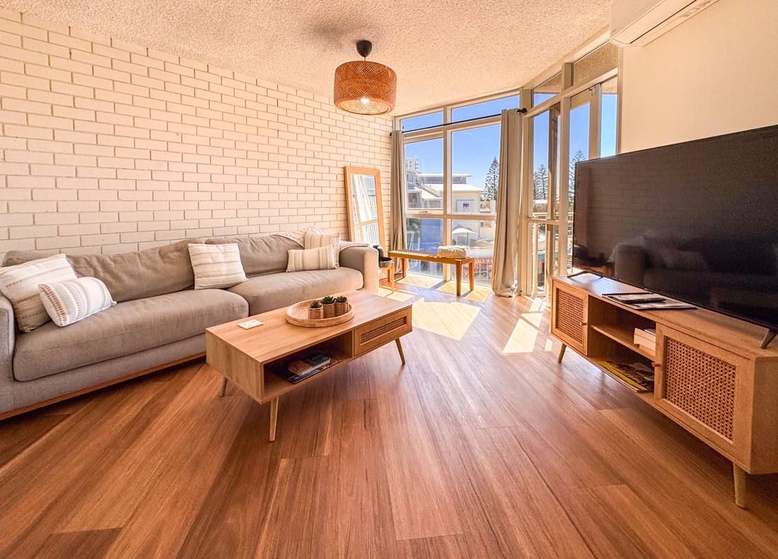 Living room, Northpoint Apartments Alexandra Headland