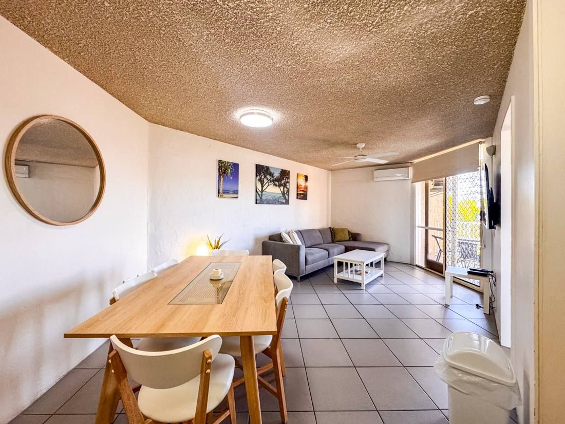 Living and dining, Northpoint Apartments Alexandra Headland