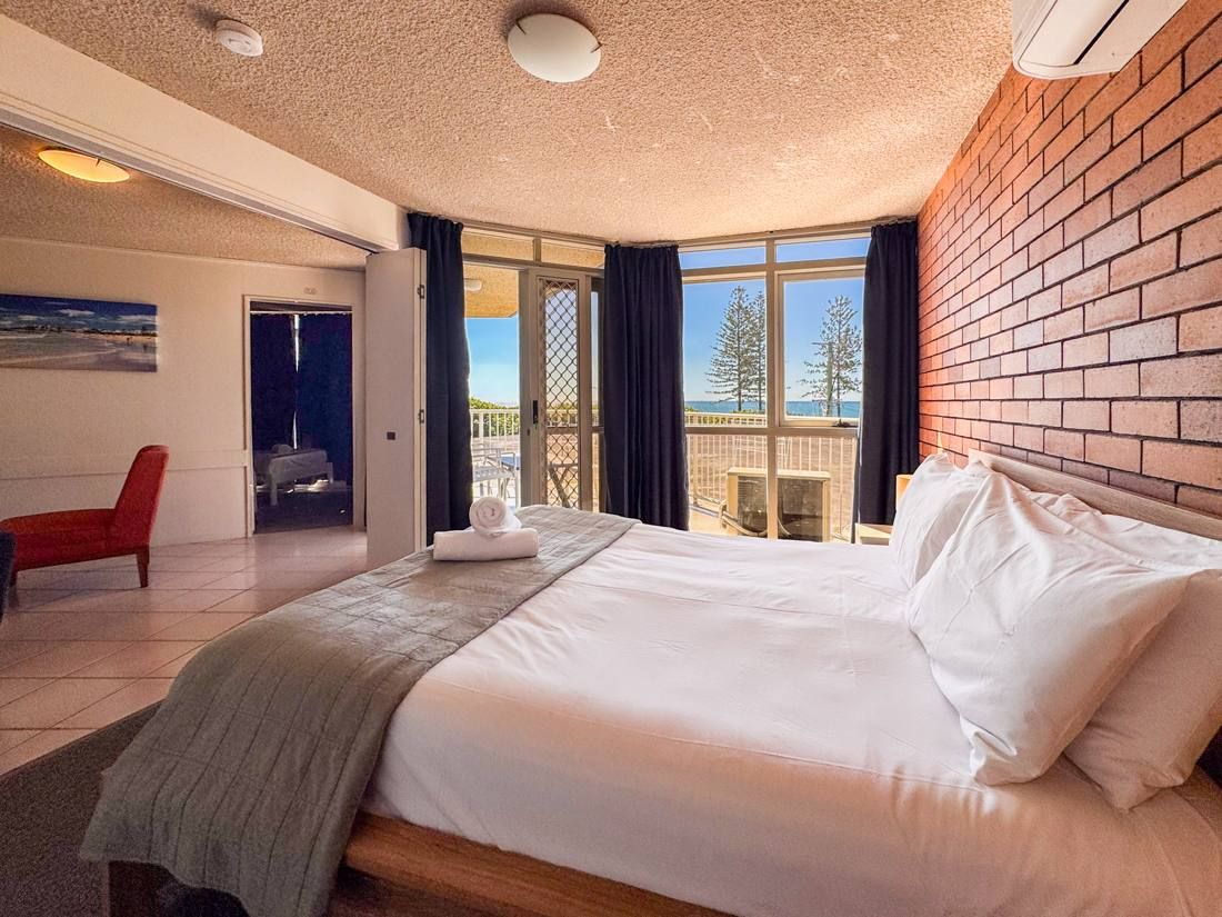 Bedroom, Northpoint Apartments Alexandra Headland