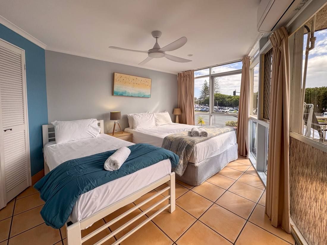 Second bedroom, Northpoint Apartments Alexandra Headland